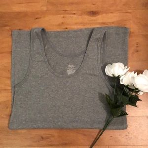 FINAL SALE - Mossimo Tank Top - Grey - Size XL